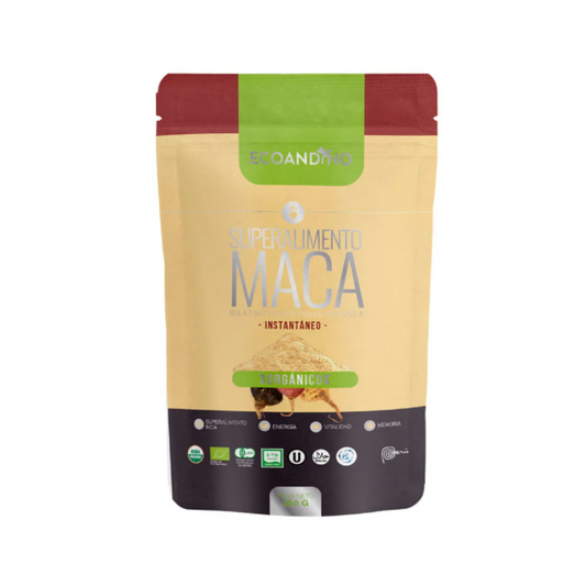 MACA GELATINIZADA ORGÁNICA INSTANTÁNEA ECOANDINO - 250G