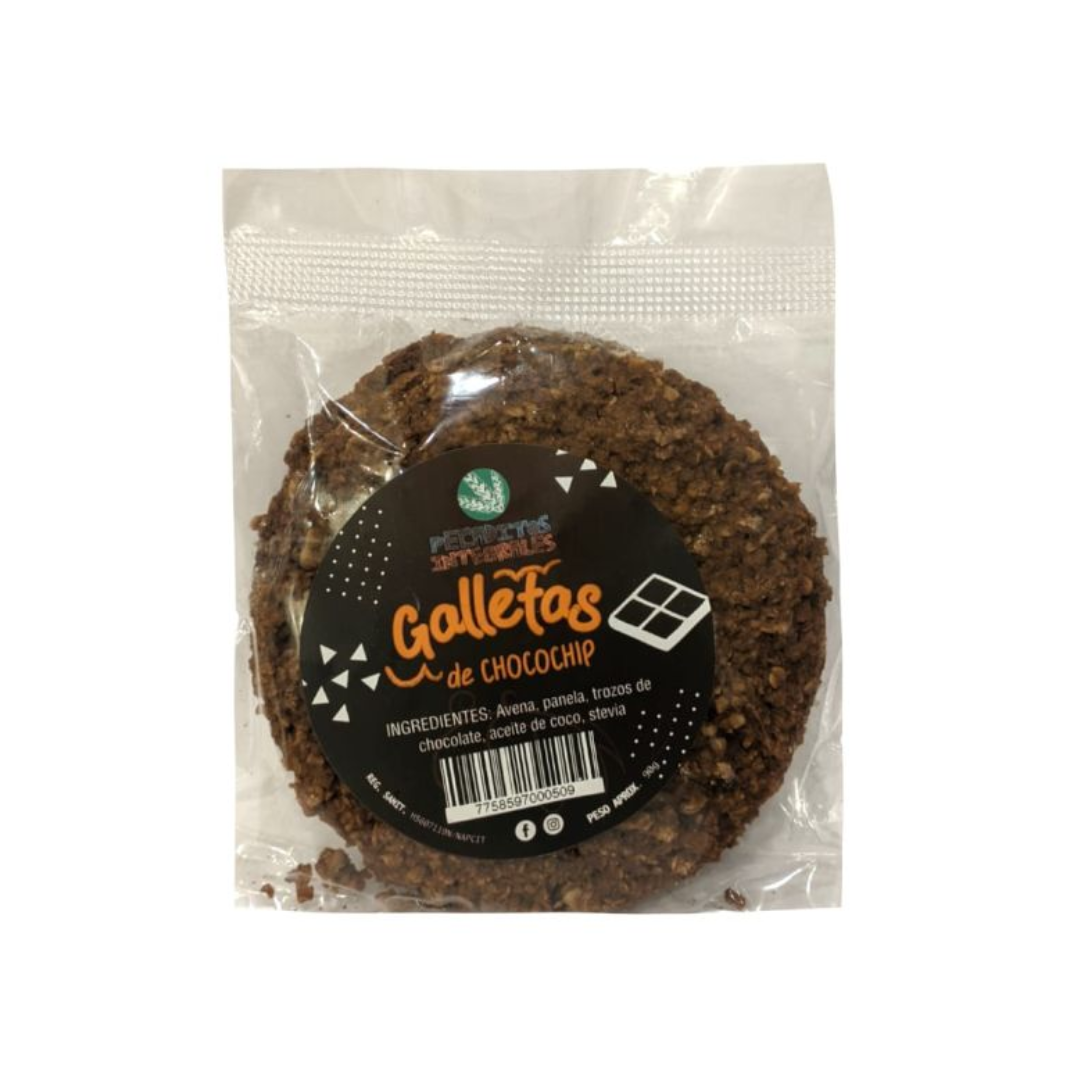GALLETA DE AVENA CHOCOCHIP PECADITOS INTEGRALES - UND