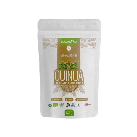 QUINUA ORGANICA EN GRANOS ECOANDINO - 250GR