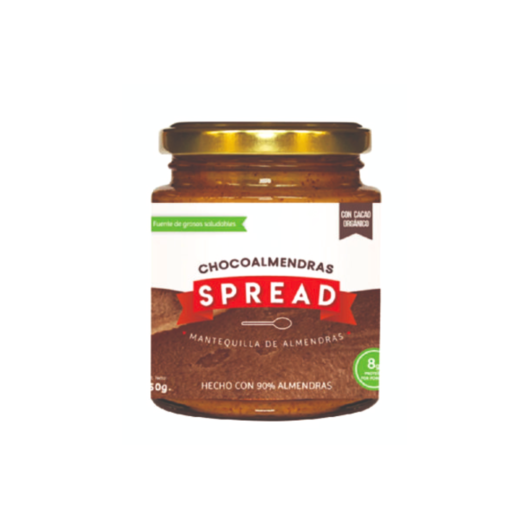 MANTEQUILLA DE CHOCOALMENDRAS SPREAD - 250GR