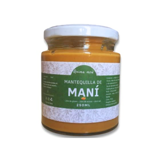 MANTEQUILLA DE MANÍ CREAMY ANIMA MEA - 250ML