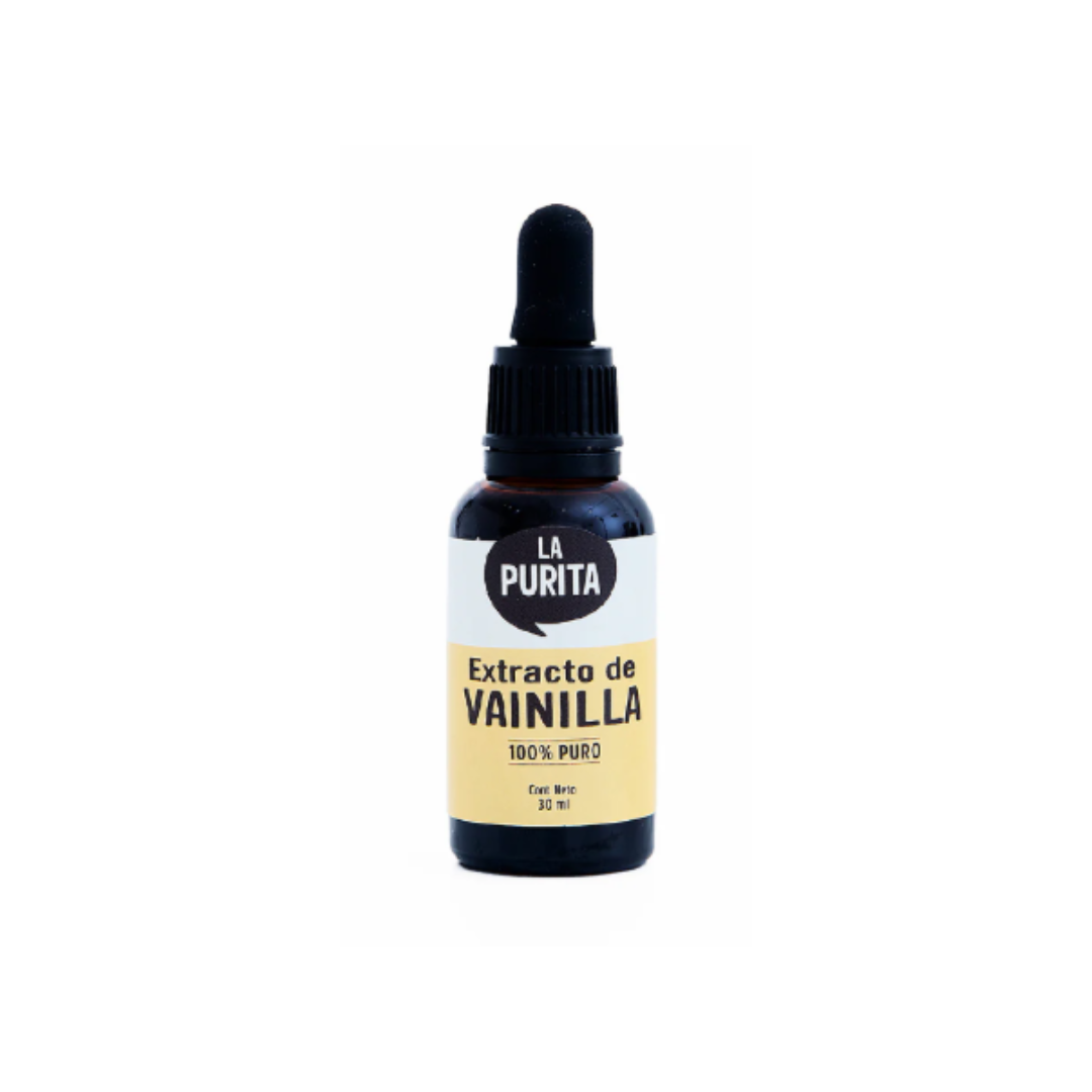 EXTRACTO DE VAINILLA 100% PURO LA PURITA - 30ML