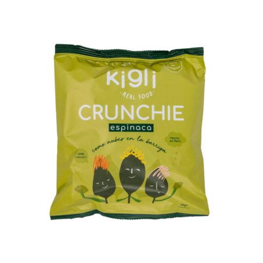 CRUNCHIE ESPINACA KIGLI - 40GR