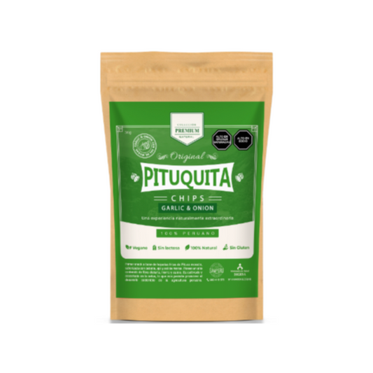 PITUCA CHIPS GARLIC & ONION - 36GR