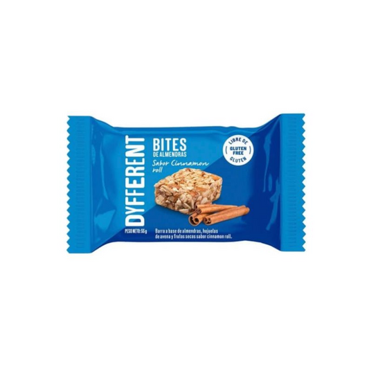 BITES DE ALMENDRAS SABOR CINNAMON DYFFERENT - 55GR