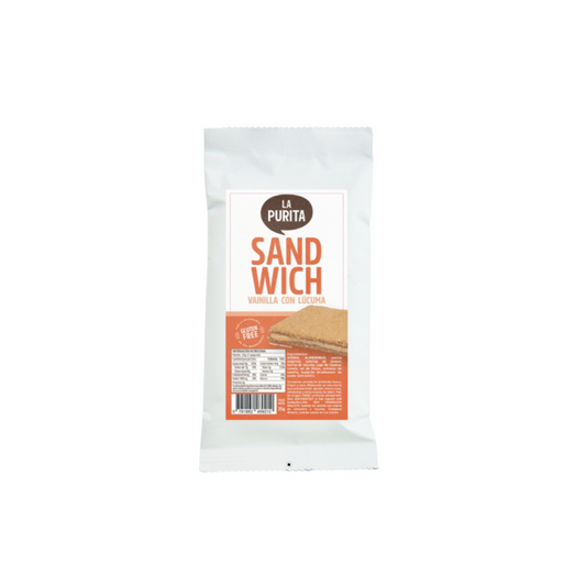 SANDWICH VAINILLA CON LÚCUMA LA PURITA - 35GR