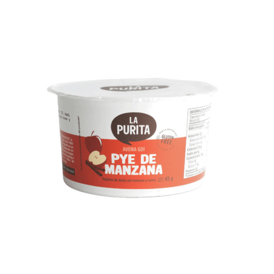 AVENA GO PIE DE MANZANA LA PURITA - 45GR