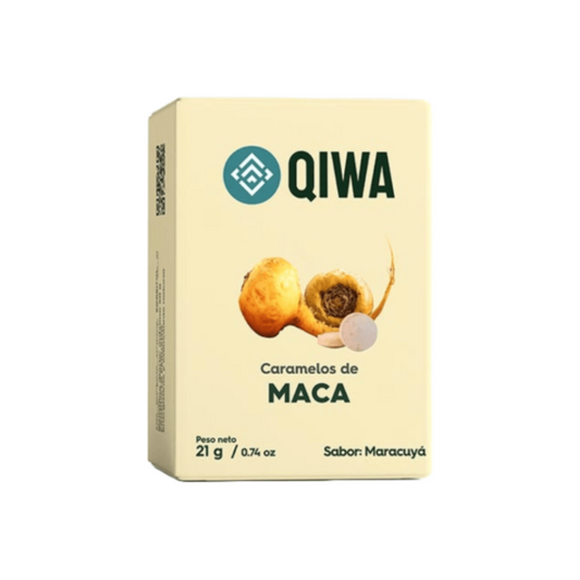 CARAMELOS DE MACA QIWA - 21GR