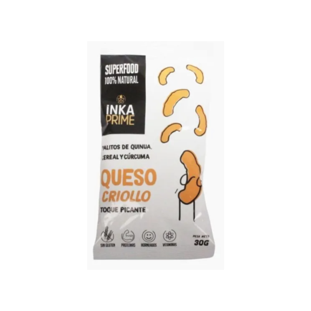 SNACK QUESO CRIOLLO INKA PRIME - 30GR