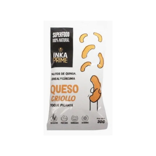 SNACK QUESO CRIOLLO INKA PRIME - 30GR