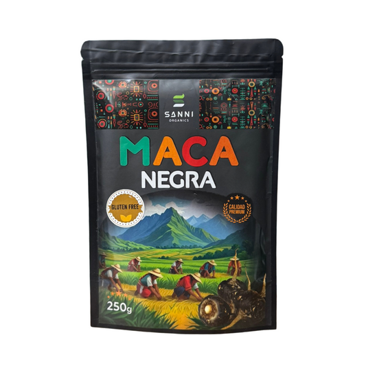 MACA NEGRA SANNI ORGANICS - 250GR