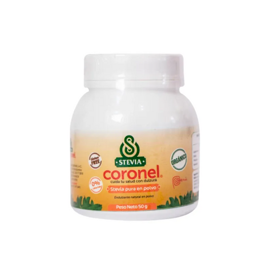 STEVIA PURA EN POLVO CORONEL POTE - 50GR
