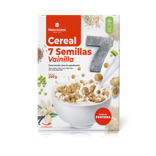 CEREAL 7 SEMILLAS VAINILLA NATURANDES - 200GR