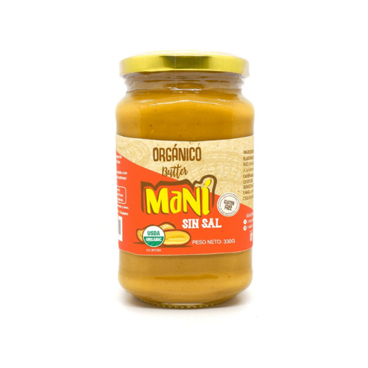 MANTEQUILLA DE MANI SIN SAL CHUNCHO - 330GR