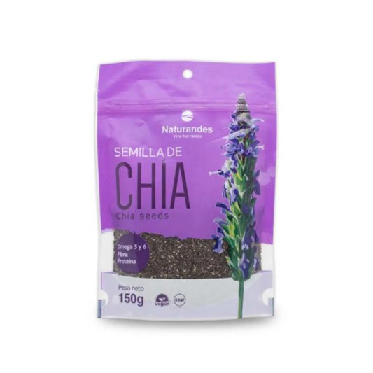 SEMILLAS DE CHÍA NATURANDES - 150GR