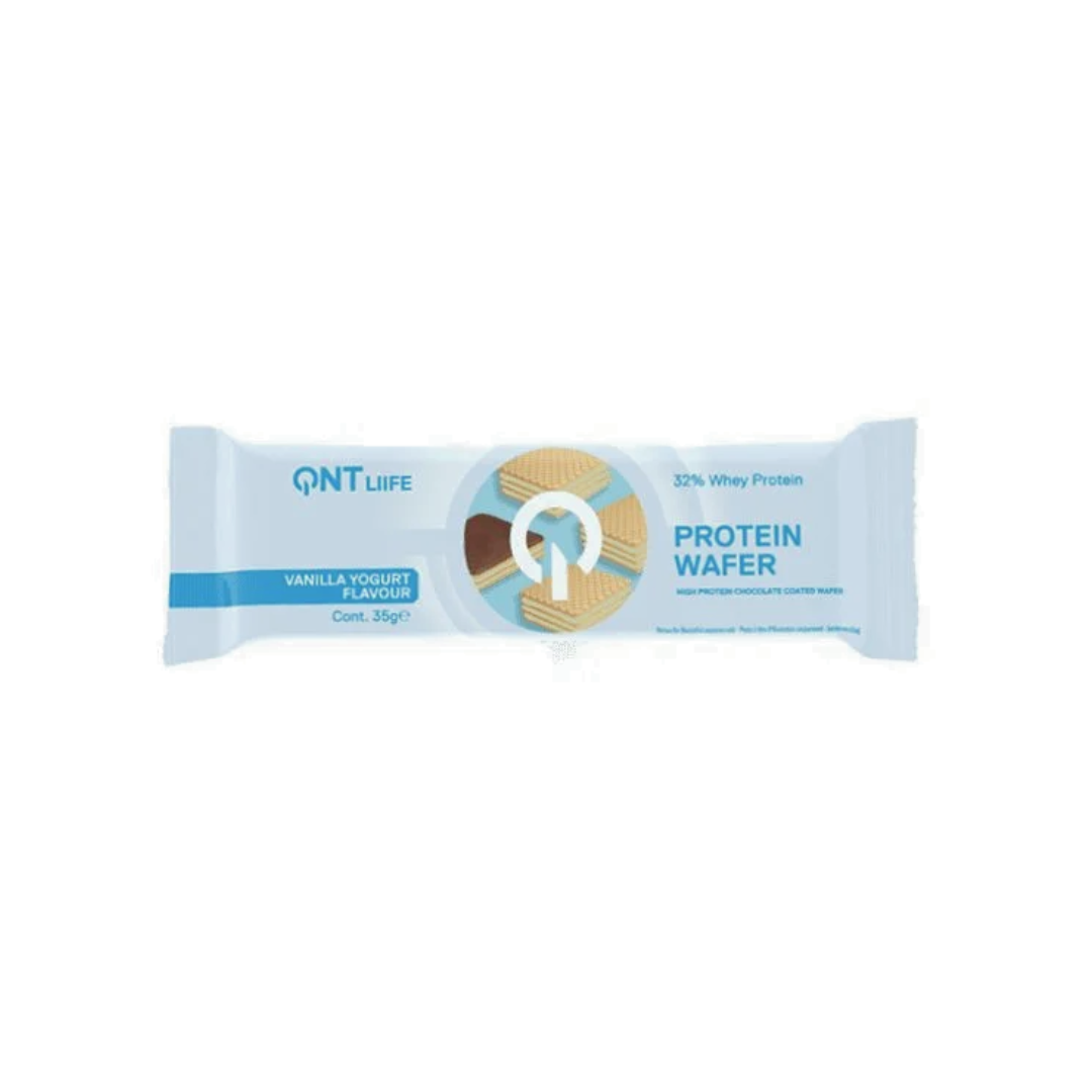 WAFER PROTÉICO YOGURT DE VAINILLA QNT - 35GR