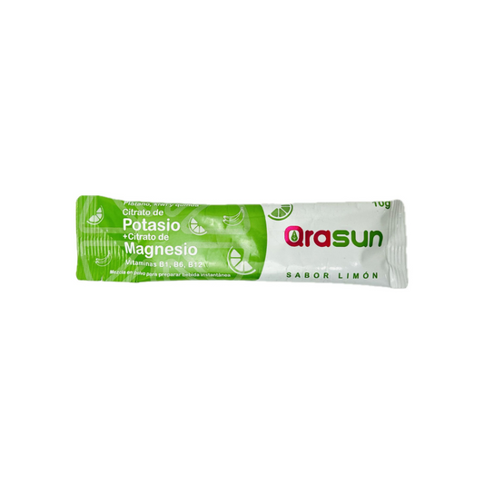 CITRATO DE POTASIO+ CITRATO DE MAGNESIO QRASUM - UND