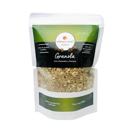 GRANOLA CON ALMENDRAS Y PECANAS MIKHUNA SUMI - 350GR