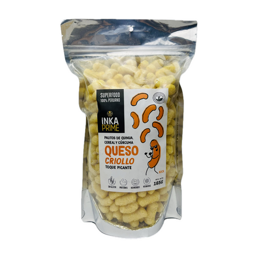 SNACK QUESO CRIOLLO INKA PRIME - 165GR