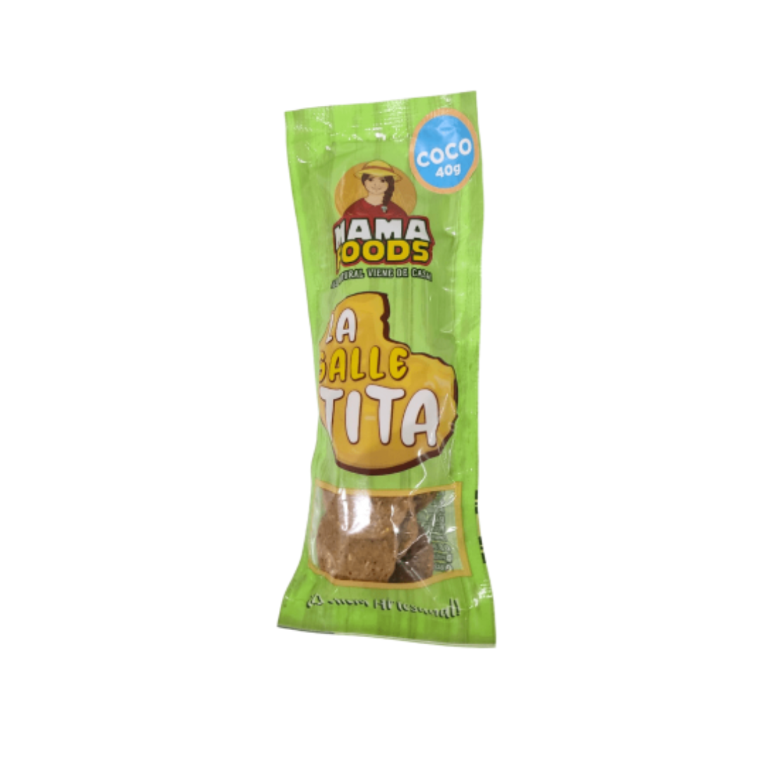 GALLETAS DE COCO MAMA FOODS - 40GR