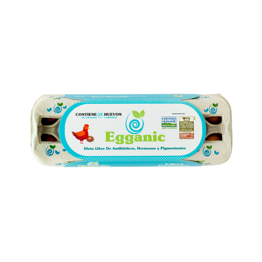HUEVOS CERTIFICADOS EGGANIC - 12UND
