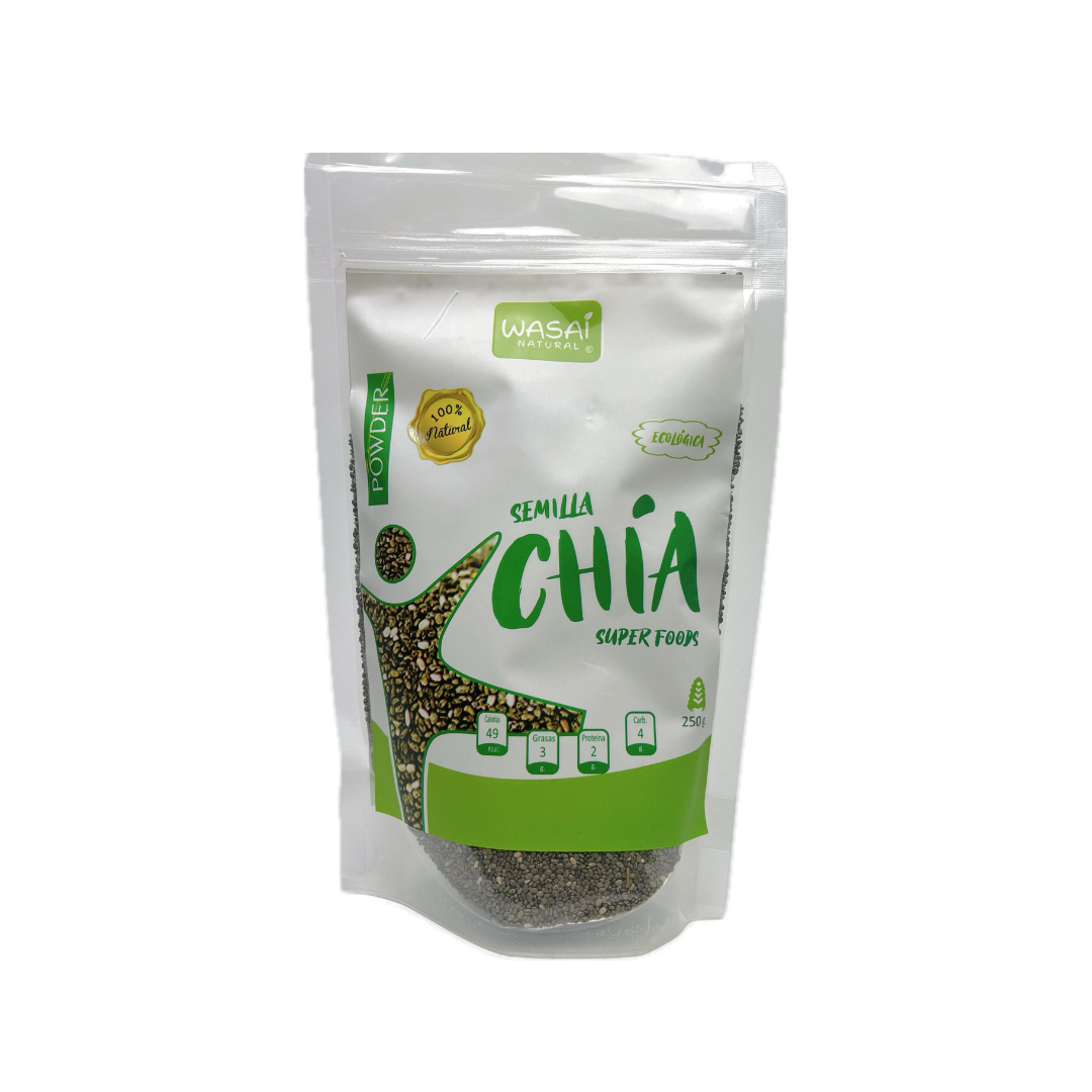 SEMILLAS DE CHÍA WASAI - 250GR
