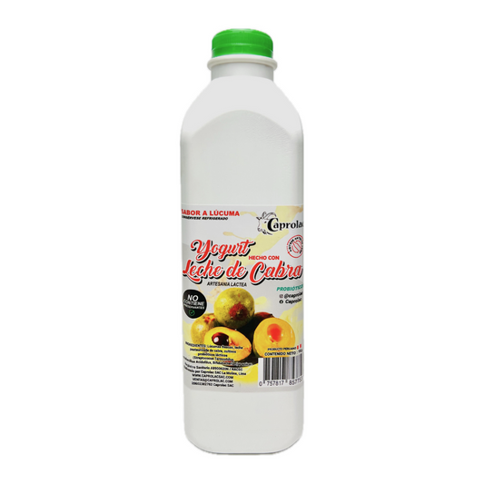 YOGURT DE CABRA FRUTADA DE LÚCUMA - 1LT