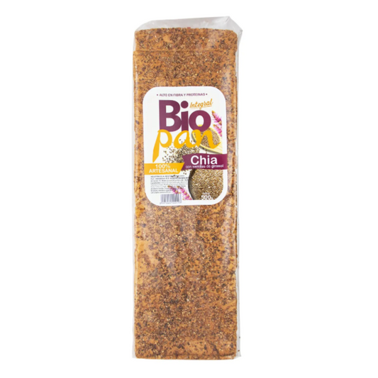 PAN DE MOLDE BIOPAN CHIA - 500 GR