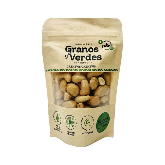CASHEWS GRANOS Y VERDES - 70GR