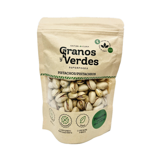 PISTACHOS GRANOS Y VERDES - 150GR
