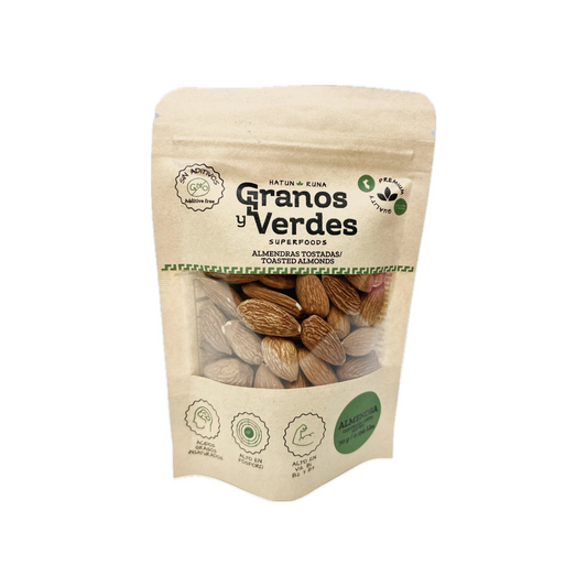 ALMENDRAS GRANOS Y VERDES - 70GR