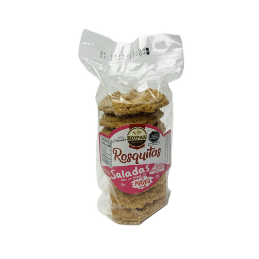 ROSQUITAS ARTESANALES DE AJONJOLÍ SALADAS BIOPAN - UND