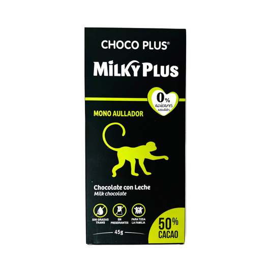 BARRA MILKYPLUS 45% CLÁSICO MONO CHOCOPLUS - 45GR