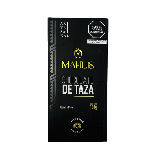 CHOCOLATE DE TAZA 100% CACAO MAHUIS - 100GR