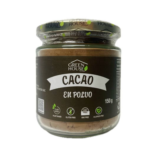 CACAO EN POLVO GREEN HOUSE - 150GR