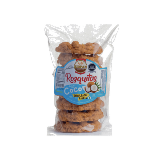 ROSQUITAS ARTESANALES DE COCO BIOPAN - UND