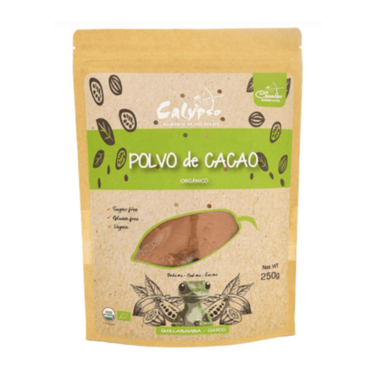 POLVO DE CACAO CALYPSO - BOLSA 250GR