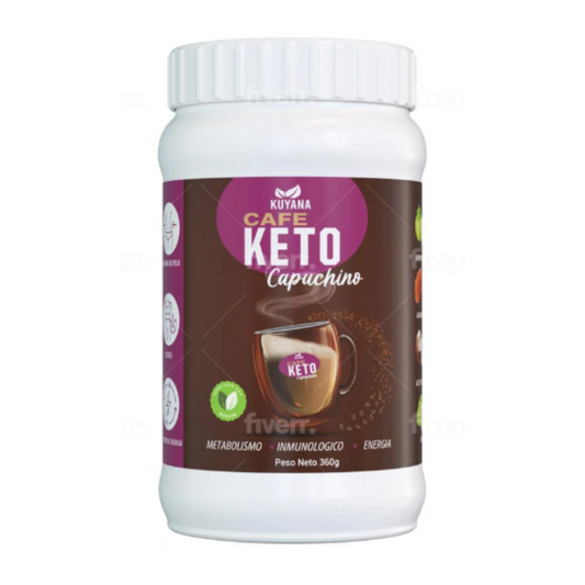 CAFÉ KETO CAPUCHINO KUYANA - 480GR