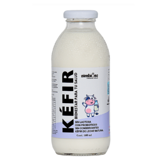 KEFIR DE LECHE NATURAL SIMBIOSE - 500ML