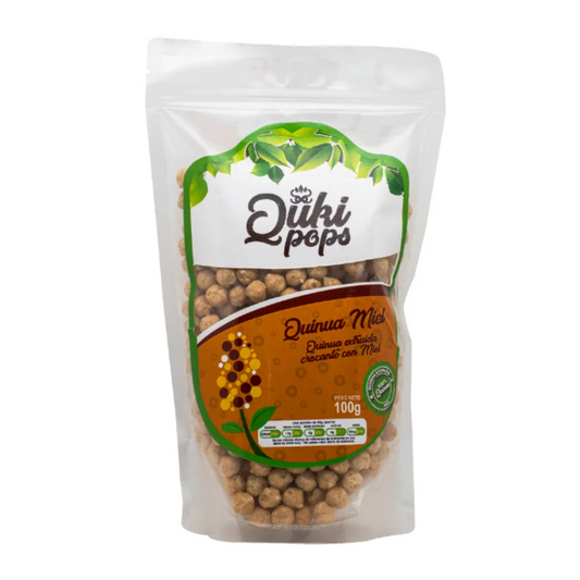 QUKI POP QUINUA MIEL SINCHI - 100GR
