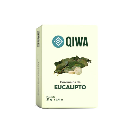 CARAMELOS DE EUCALIPTO QIWA CAJA - 21GR