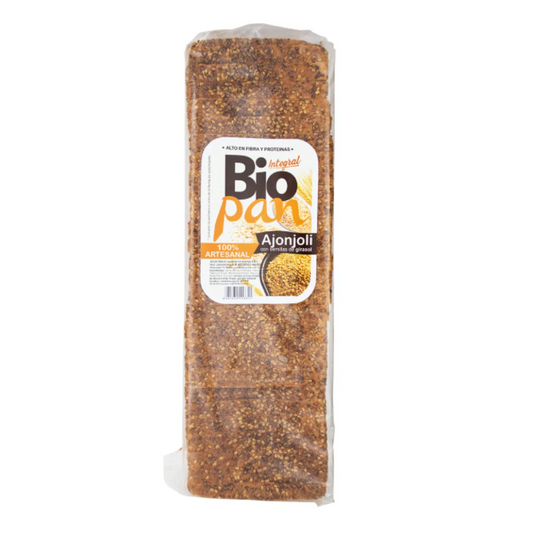 PAN DE MOLDE BIOPAN AJONJOLI - 500GR