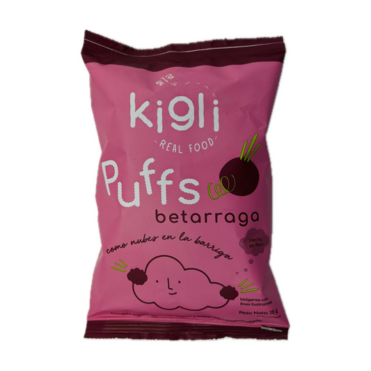 PUFFS LENTEJAS CON BETERRAGA KIGLI - 15GR