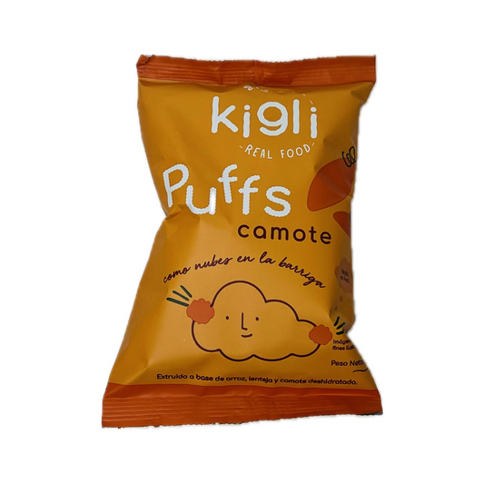 PUFFS LENTEJAS CON CAMOTE KIGLI - 15GR