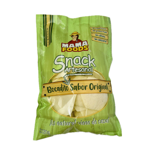YUCA NATURAL SABOR ORIGINAL MAMA FOODS 120GR