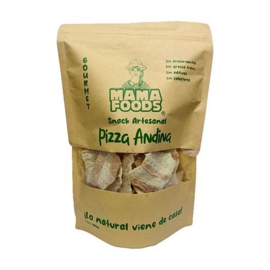 YUCA HORNEADA PIZZA ANDINA MAMA FOODS - 100GR