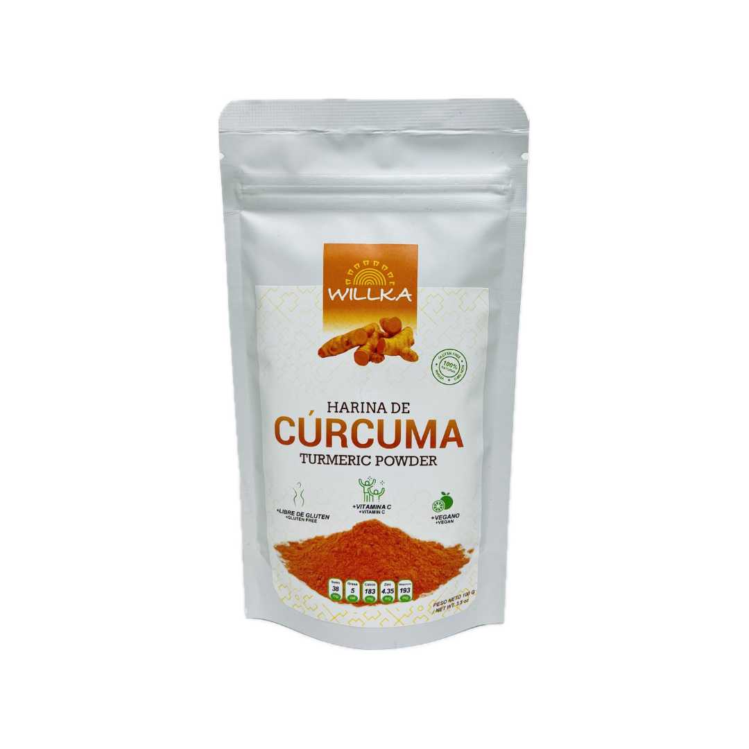 HARINA DE CÚRCUMA WILLKA - 100gr