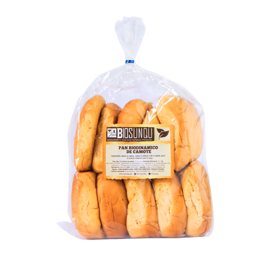 PAN DE CAMOTE BIOSUNQU - 10 UND
