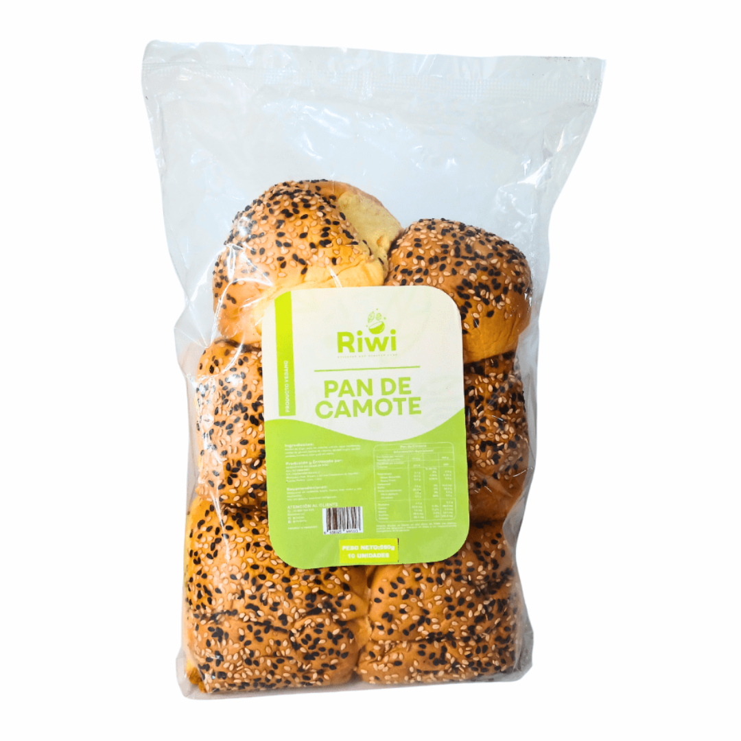 PAN DE CAMOTE RIWI YAMIX - 10 UND